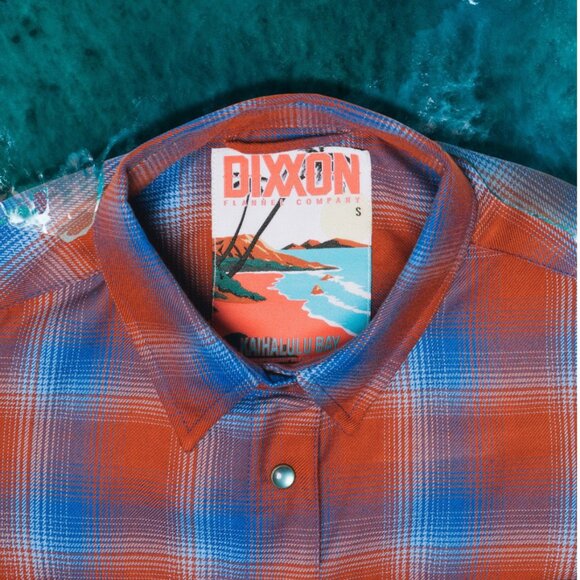 Dixxon Flannel Company Kaihalulu Bay Shirt, Women's MEDIUM, BNIB - Picture 1 of 6